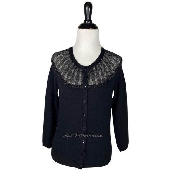 Anthropologie {Sparrow} shimmer cardigan sweater *shop@iamwarrior - Picture 6 of 11